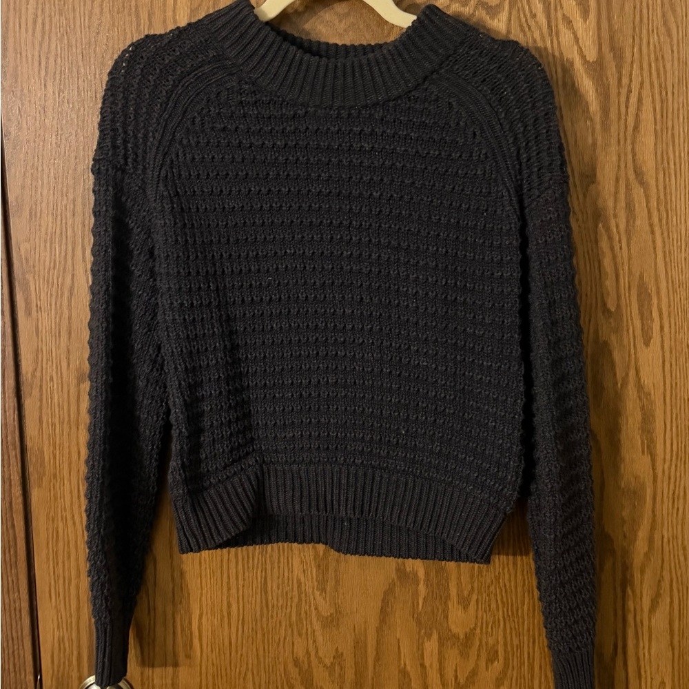 Dark Grey Knit Sweater